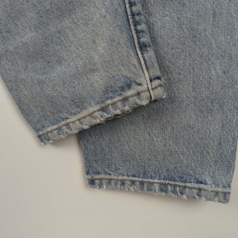 Levis 501 S Skinny Made and Crafted Patchwork Selvedge Jeans Big E - 34 - Picture 10 of 16